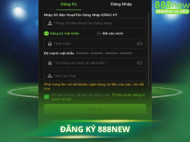 Đăng ký 888NEW